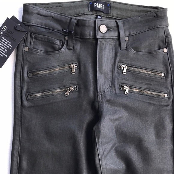 Paige Transcend Edgemont High Rise Jeans, Size 23 - Picture 3 of 8